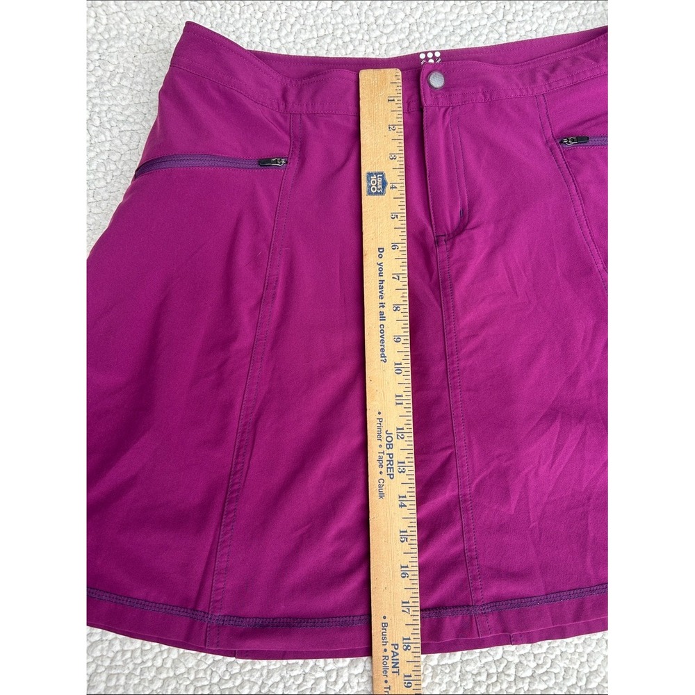 Title Nine Nimblene Skort Magenta Purple Athletic Hiking Skirt Women Size 10 - Picture 8 of 9
